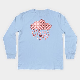 Belarusian pattern. A cloud. Kids Long Sleeve T-Shirt